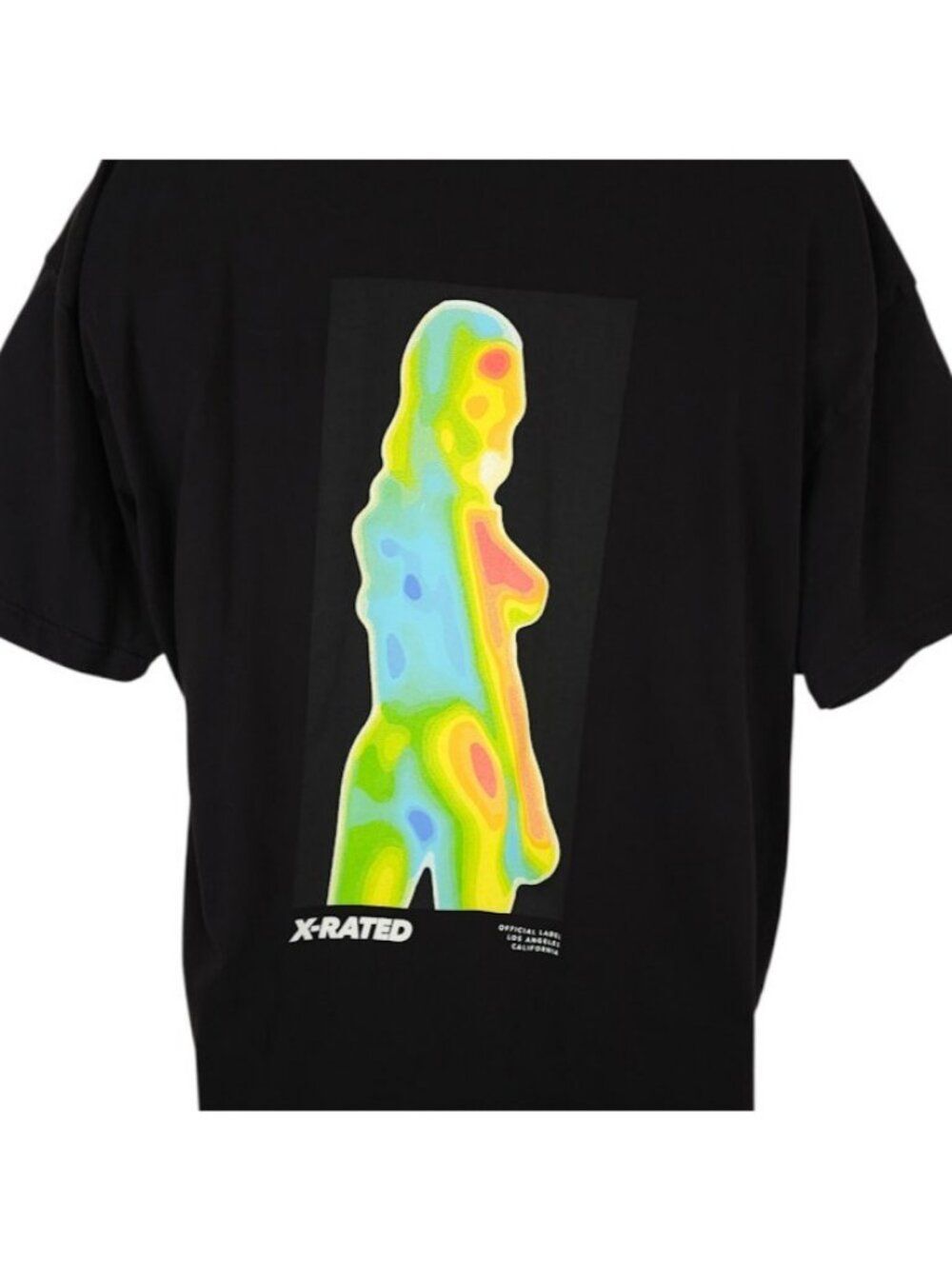 X Rated Heat Vision T Shirt Mens Size 2XL Thermal Imaging Streetwear